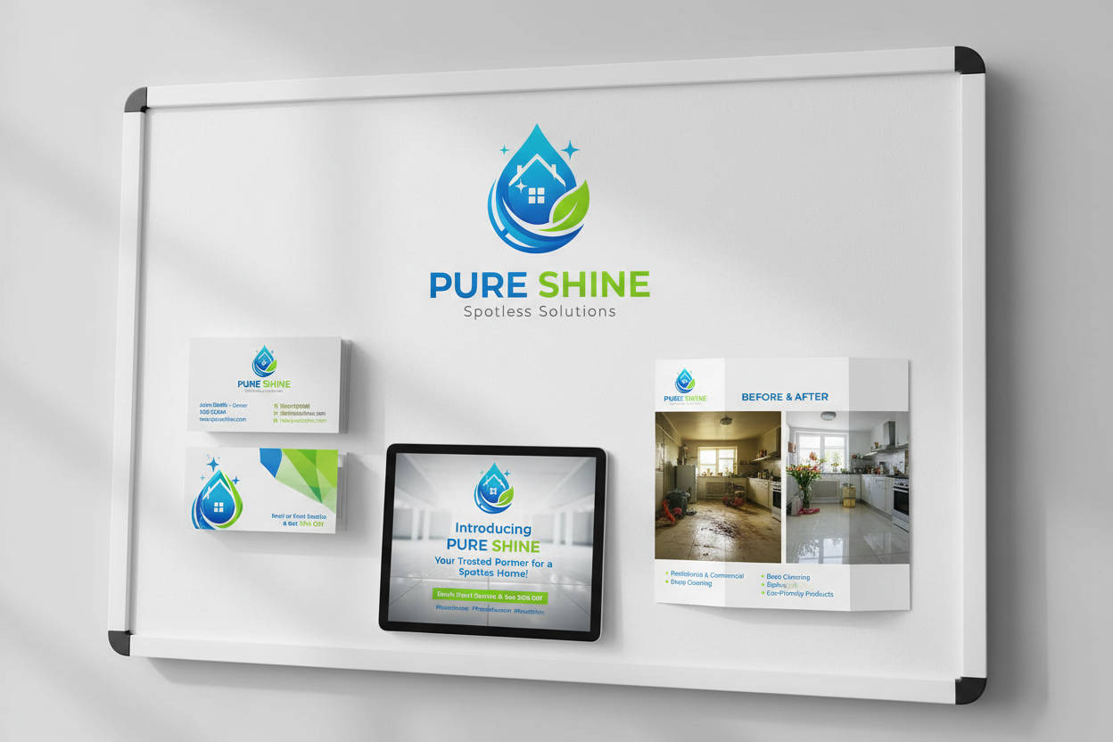 Cleaning Service Branding 1