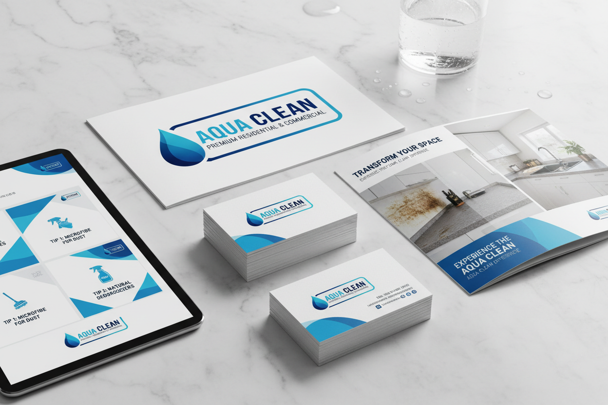 Cleaning Service Branding 3