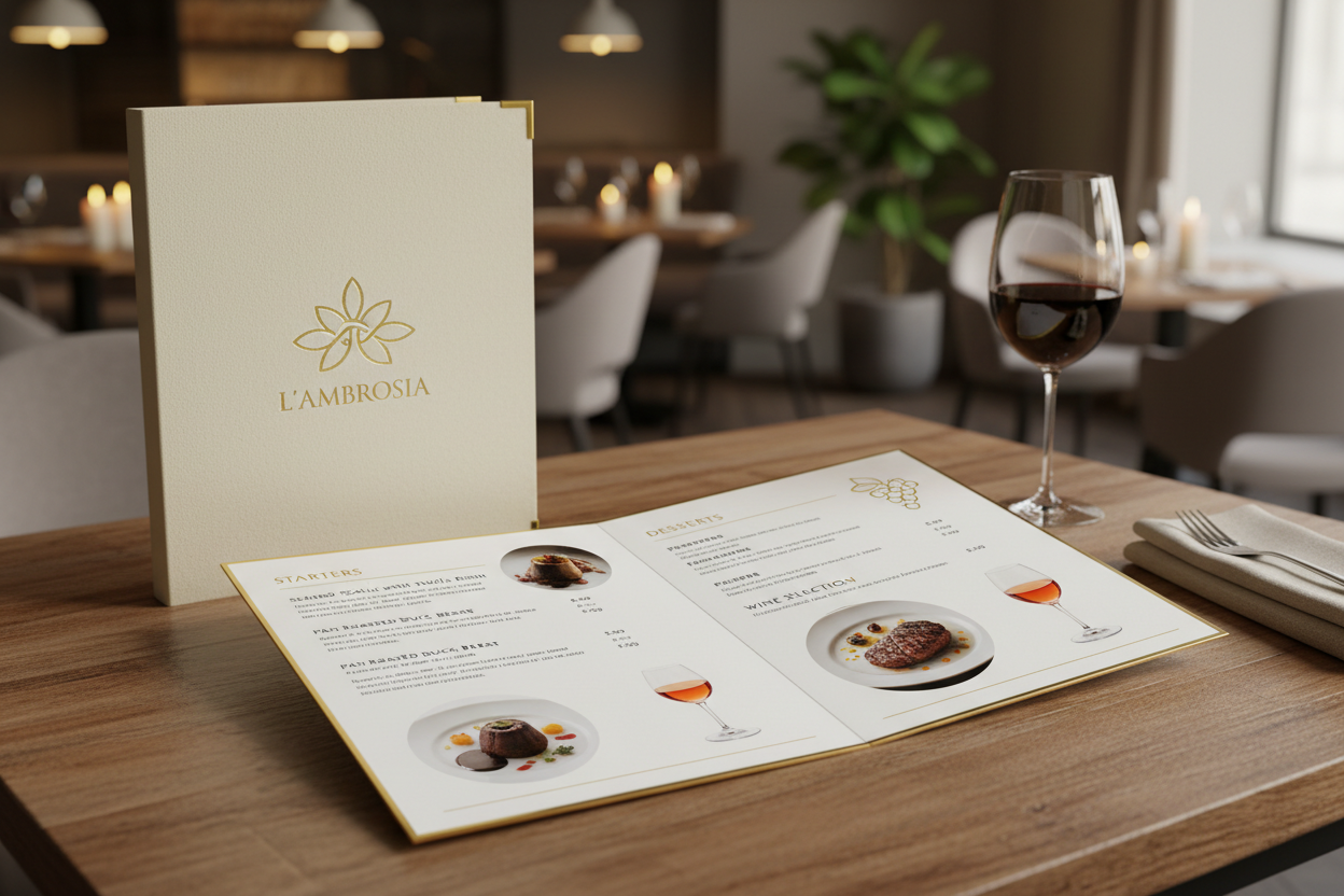 Restaurant Menu Design